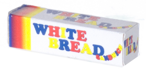 1/2in Scale White Bread 2pc
