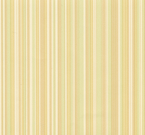 (image for) Green & Brown Variegated Stripe Wallpaper PP 3pc 105 x