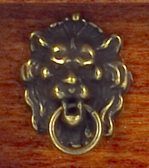Antique Lions Head Door Knocker