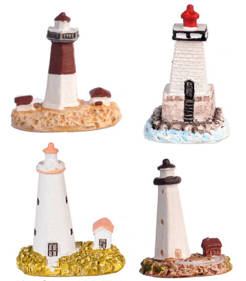 Lighthouses Set - 4pc