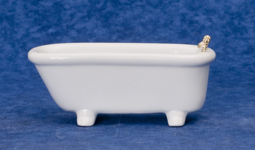 White Porcelain Footed Bathtub