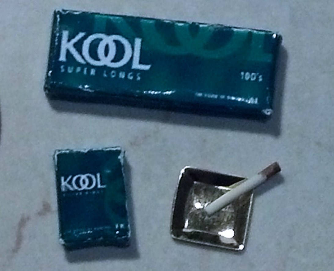 Carton & Pack of Kool Cigarettes w/ Ashtray Mary's Dollhouse
