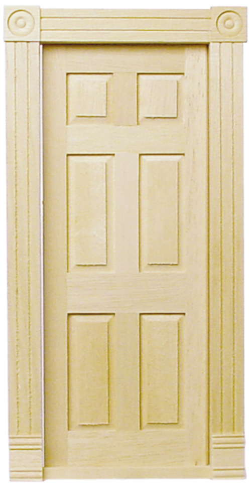 Traditional 6 Panel Block & Trim Interior Door