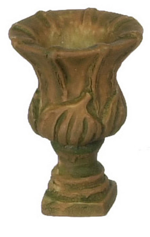 1/2in Scale Roma Urn - Aged - 6pc