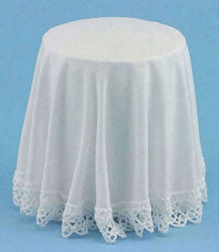 (image for) White Skirted Table