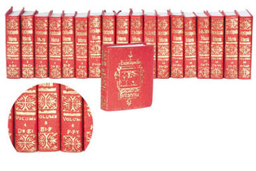 (image for) Encyclopedias - Gold Foil Books, 20pc