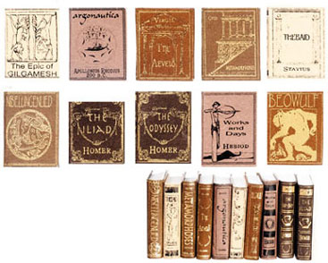 (image for) Epic Poems Books, 10pc