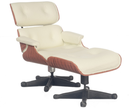 Lounge Chair w/ Ottoman Eames 1956