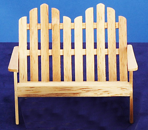 Adirondack Double Chair / Loveseat - Oak