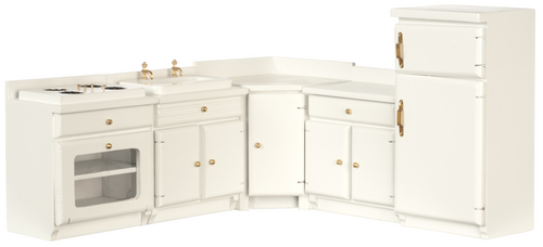 (image for) Kitchen Set - White - 5pc