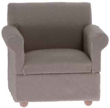Armchair w/ Beige Fabric