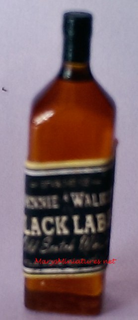 Bottle of Black Label Scotch