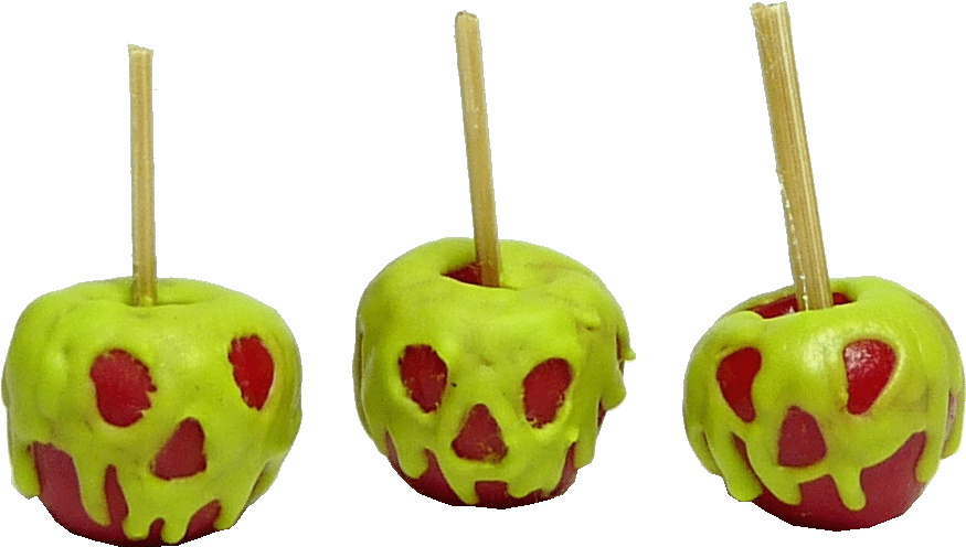 Scary Candy Covered Apples