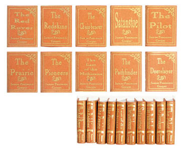 (image for) Cooper, James Fenimore Books, 10pc