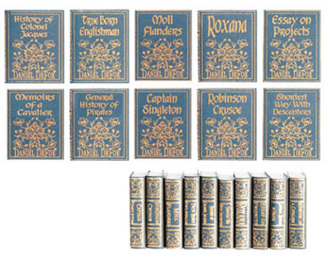 (image for) Defoe, Daniel Books, 10pc