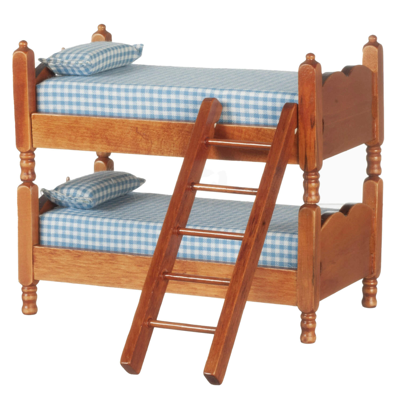 Bunk Bed w/ Ladder - Walnut