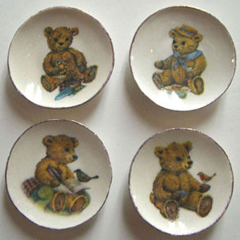 4 Bear Plates