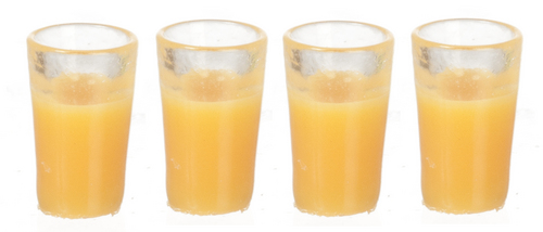 4 Glasses of Orange Juice