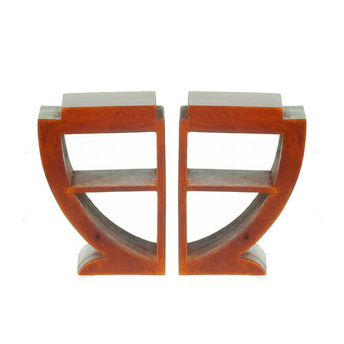 (image for) Art Deco Bedside Tables 2pc Set