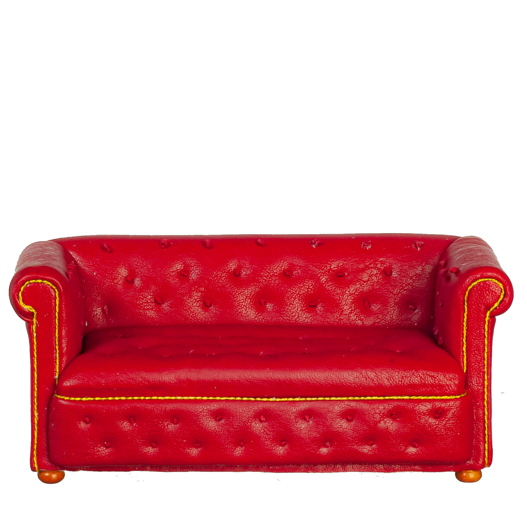 Chesterfield Lounge Sofa - Red