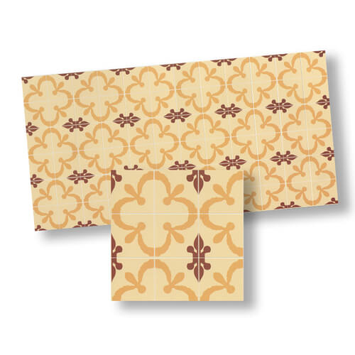 (image for) Gold Mosaic Floor Tile