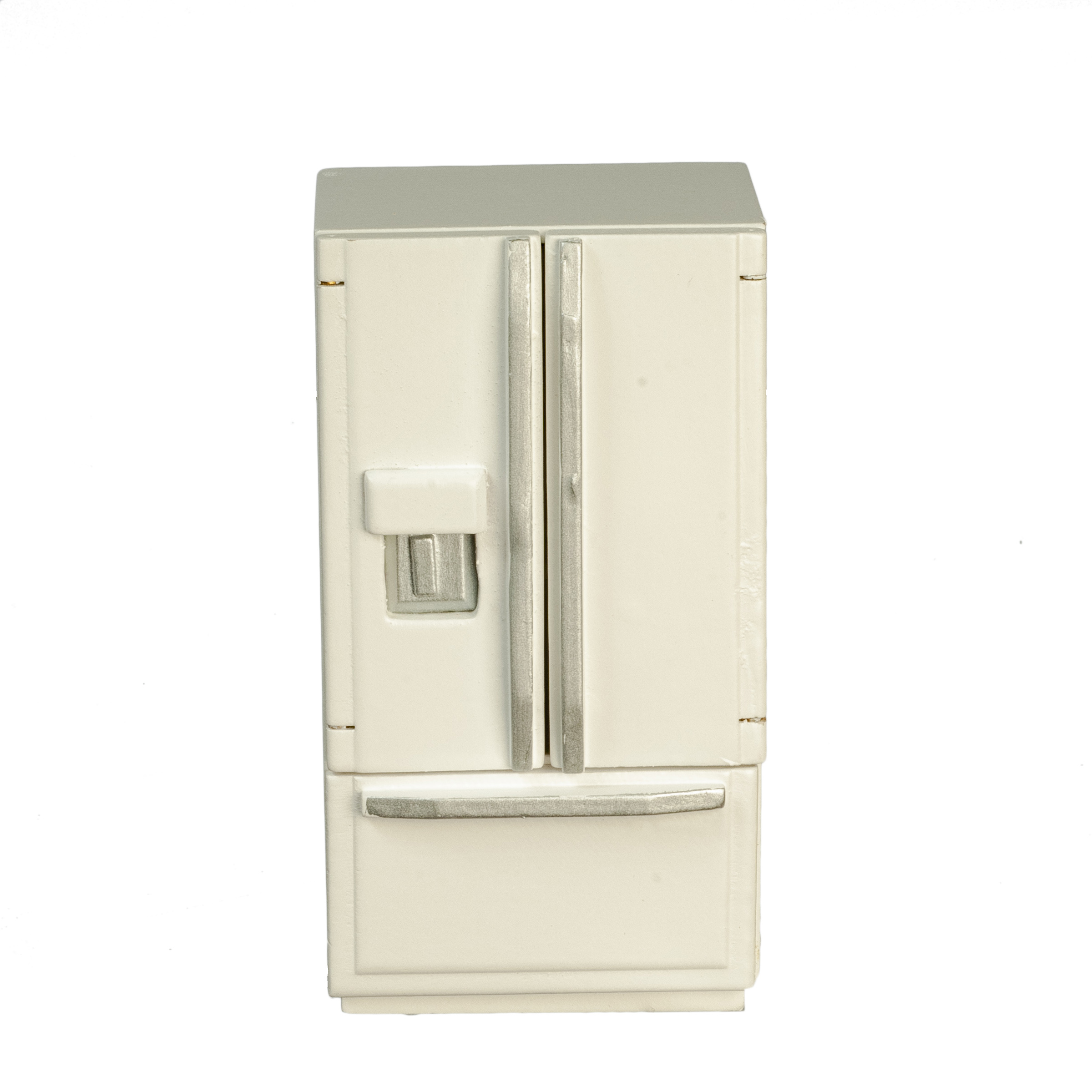 Modern Refrigerator Freezer on Bottom - White