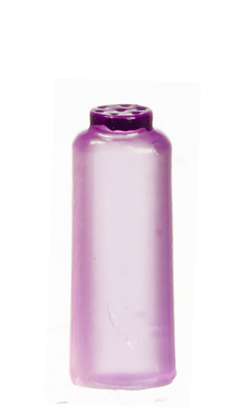Lavender Powder Bottles Plastic 12pc