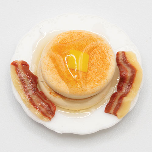 (image for) Pancake Breakfast Plate w/ Bacon