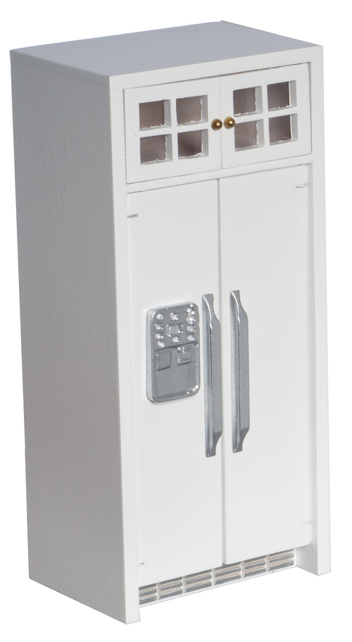 Refrigerator  - White w/ Cabinet
