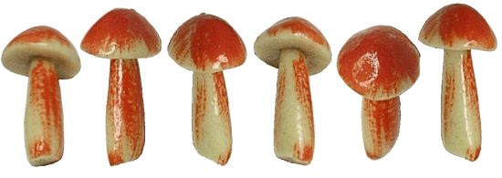 Mushrooms Brown 6pc