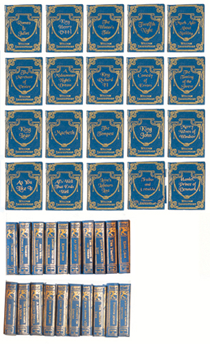 (image for) Shakespeare Books, 20pc