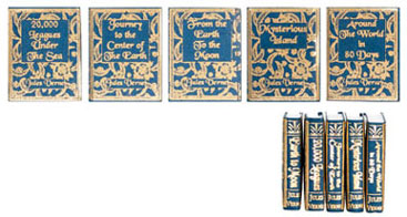 (image for) Verne, Jules Books, 5pc