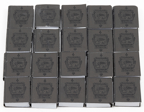(image for) Encyclopedias, Black with Black Foil, 20pc