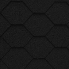 (image for) Plain Diamond Hex Asphalt Shingles 157 Square Inches