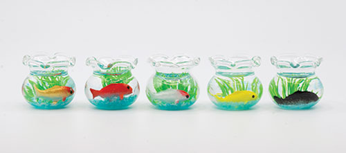 (image for) Assorted Blue Sand Fish Bowl