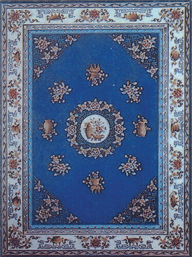 Chinese Blue Rug