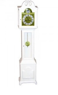 White Grandfather Clock KIT