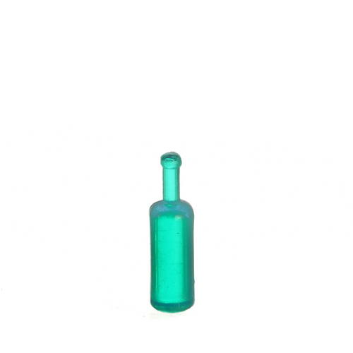 1/2in Scale Liquor Bottle Green Unlabeled 500pc
