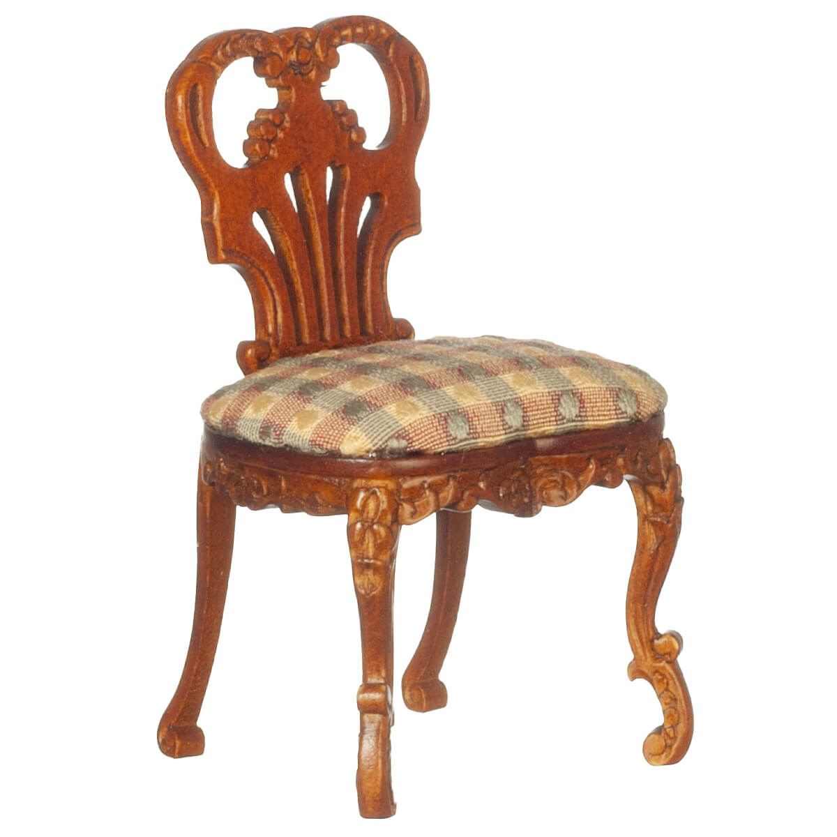 1860 Belter Side Chair - Walnut - Check