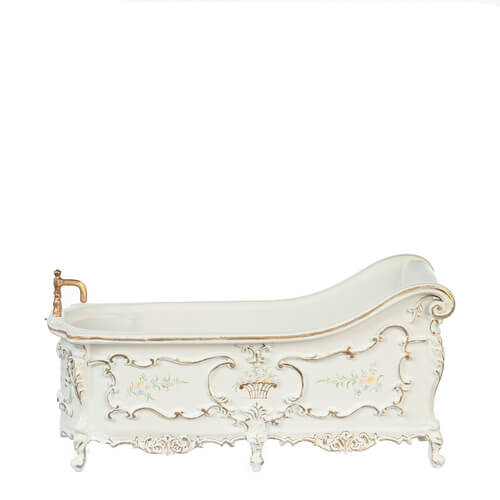 Baroque Bathtub - White