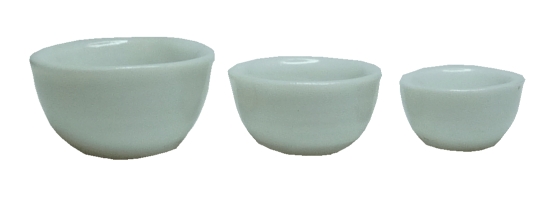Ceramic White Bowl Set 3pc