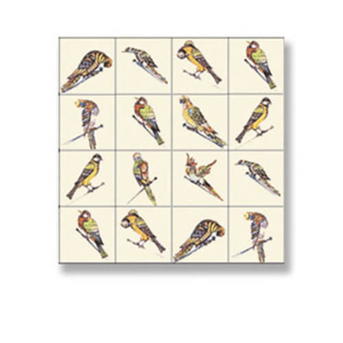 Birds Picture Mosaic Tile Sheet