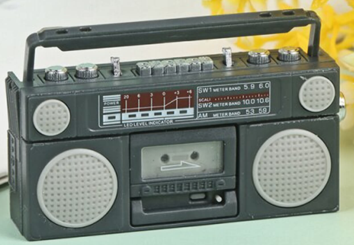80s Boom Box Radio