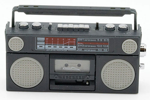 (image for) 80s Boom Box Radio