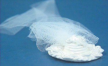Miniature Bridal Hat