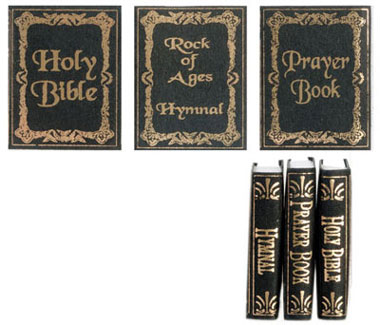 (image for) Religious Set - Black Books, 3pc