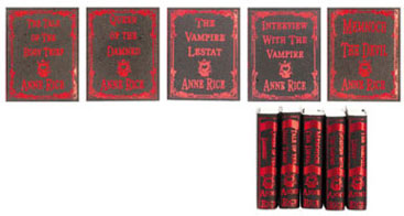 (image for) Rice, Ann (Red Foil) Books, 5pc