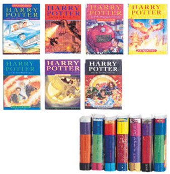 (image for) JKR, HP - Color English Books, 7pc