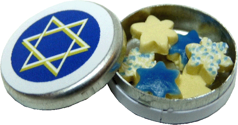 Dollhouse Miniatures Handcraft Jewish Star of David Cake Dollhouse Miniatures 