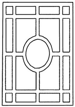 (image for) Window Mullions for HW5038 2pc
